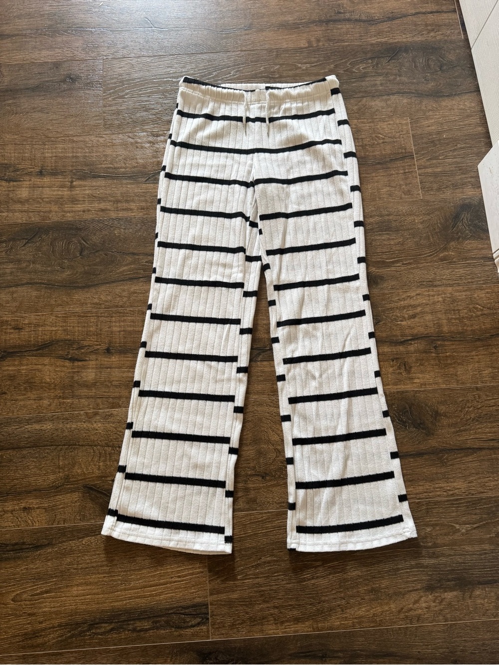 Black & White Striped Pants